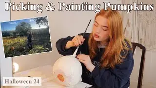 Halloween Pumpkin Picking and Painting 🎃 *Autumn 🍂 | Ruby Rose UK