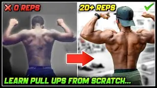 Do THESE 4 Steps to Increase Pull Ups | 0 to 20+ Reps