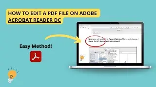 how to edit a pdf file on adobe acrobat reader dc in 2022