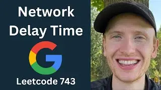 Network Delay Time (Djikstras Algorithm) - Leetcode 743 - Graphs (Python)