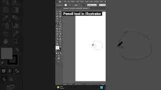 Pencil tool in Adobe Illustrator 