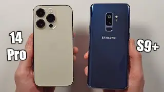 iPhone 14 Pro vs Samsung S9 Plus 🔥 Speed Test