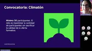 Webinar Convocatoria Climate Skills Climatón