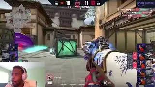 REACTION to Dapr clutch vs Fnatic.#Shorts