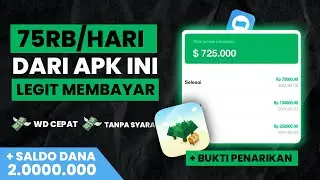 Receh Tapi Bisa CUAN ! 75RB/Hari dari APK ini | Game Penghasil Saldo Dana 2024 Terbukti Membayar