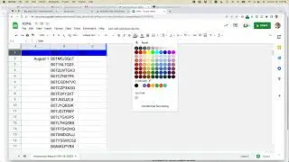 How I format header rows in Google Sheets (2022)