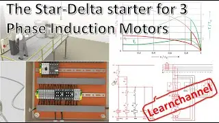 Star Delta Starter for Three Phase Induction Motors - how it works