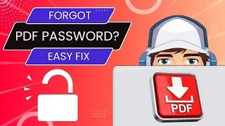 Forgot PDF Password? How to Remove it Online