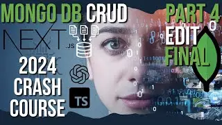 Next.js 14 MongoDB CRUD 2024 (Part 4: EDIT) Final