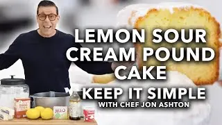 Tasty Lemon Sour Cream Pound Cake | Keep It Simple