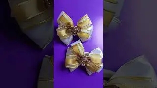 ЗОЛОТЫЕ БАНТИКИ ДЛЯ МАЛЕНЬКИХ ПРИНЦЕСС # КАНЗАШИ #