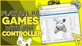 [WATCH NEW VIDEO!]🔧How To Play All PC Games With Any Controller or Generic USB Gamepad [X360CE]✔️