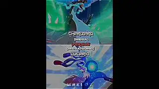 Alain's mega Charizard x vs Ash's mega lucario | who is strongest 💪 