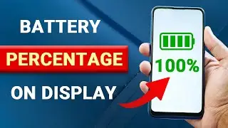 How To Show Battery Percentage On Display Of Android Phone [EASY]