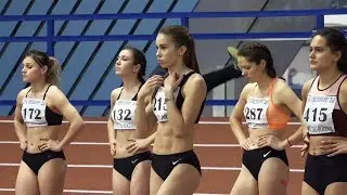 WOMENS 60 METER FINALS | Russian Championship Athletics U23 | 2020 (Day 1 Evening Session)