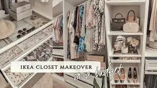 IKEA Closet Makeover on a Budget | A Collection of Tips for a Clutter-Free Closet | Organize With Me