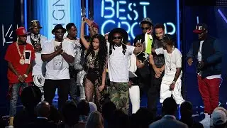 Young Money Crew Win Bet Award 2014