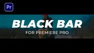 Free Cinematic Black Bar For Premiere Pro