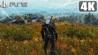 The Witcher 3 PS5 Gameplay [4K 60FPS]