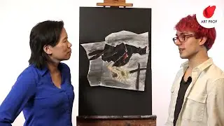 How to Critique Art with a RISD Art Professor: Painting & Collage