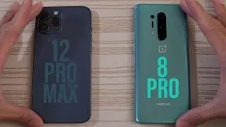 iPhone 12 Pro Max vs OnePlus 8 Pro SPEED TEST!