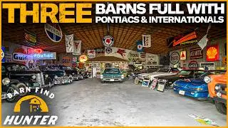 A Pontiac from EVERY decade & RARE International Trucks tucked away in barns | Barn Find Hunter