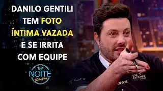 Eita! A foto sensual do apresentador fez sucesso nos bastidores do programa | The Noite (26/07/22)