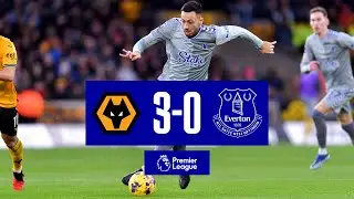 PREMIER LEAGUE HIGHLIGHTS: WOLVES 3-0 EVERTON