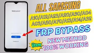 All Samsung Frp Bypass Android 11/12/13 - REMOVE GOOGLE ACCOUNT - (100% Working) New Method 2024💥💥💥