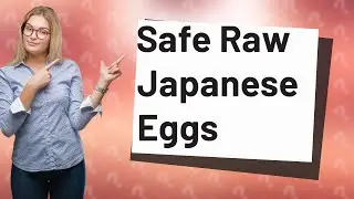 Why are Japanese eggs safe to eat raw?