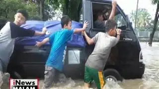 Arus lalin Bandung - Garut lumpuh total akibat digenangi banjir - iNews Malam 01/11