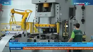 “20 ming tadbirkor – 500 ming malakali mutaxassis” dasturi qanday soliq imtiyozlarini taqdim etadi?