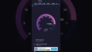 Dot Internet Peak Hour Speed Test USA Server 890 Tk 25Mbps Pakeg