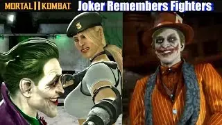 MK11 Joker Remembers Characters from MK & NRS Games - Mortal Kombat 11