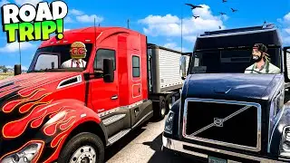 Me and Camodo Road Tripped to Wyoming! - American Truck Simulator