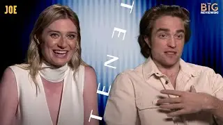 Robert Pattinson & Elizabeth Debicki reveal the TENET moment that blew their minds