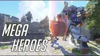 Mega Heroes - An Overwatch Workshop Gamemode