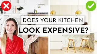 DESIGNER TRICKS TO MAKE YOUR KITCHEN LOOK EXPENSIVE (no renos!) 💎