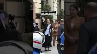 Céline Dion spotted in Paris ahead of Olympics