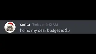 when you ask senta a ps5....