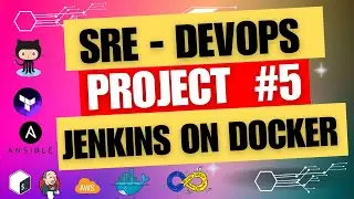 SRE - DevOps Project 5 | Containerising Jenkins Server using Docker | Quickest Setup