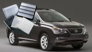How to change the cabin air filter for 2010 Lexus RX 350 and later