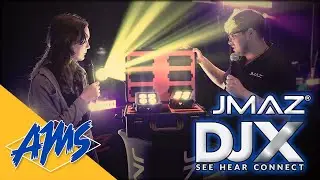 JMAZ Lights Up the Stage with the All-New MAD PAR IP4 Uplights! | DJX 2024