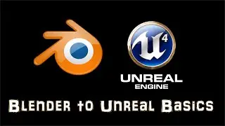 Blender to Unreal Engine 4 Basics 007 - UV and Texture painting