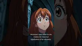 Hermione Discovers a Secret in Hogwarts HARRY POTTER ANIME FANFIC #dramione #harrypottercharacter