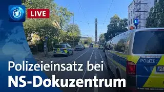 Großer Polizeieinsatz in Münchner Innenstadt bei NS-Dokuzentrum und israelischem Generalkonsulat