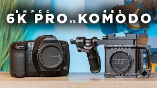 Red Komodo vs Blackmagic Pocket Cinema Camera 6k Pro