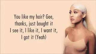 Ariana Grande - 7 rings (Lyrics)