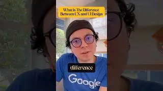 Difference Between UI and UX With Example #ux #uxdesign #ui
