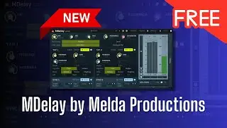 You Definitely Need This! NEW FREE Plugin - MDelay by Melda Productions - Sound Demo